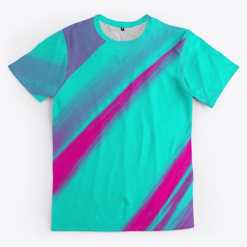 Aqua and Magenta