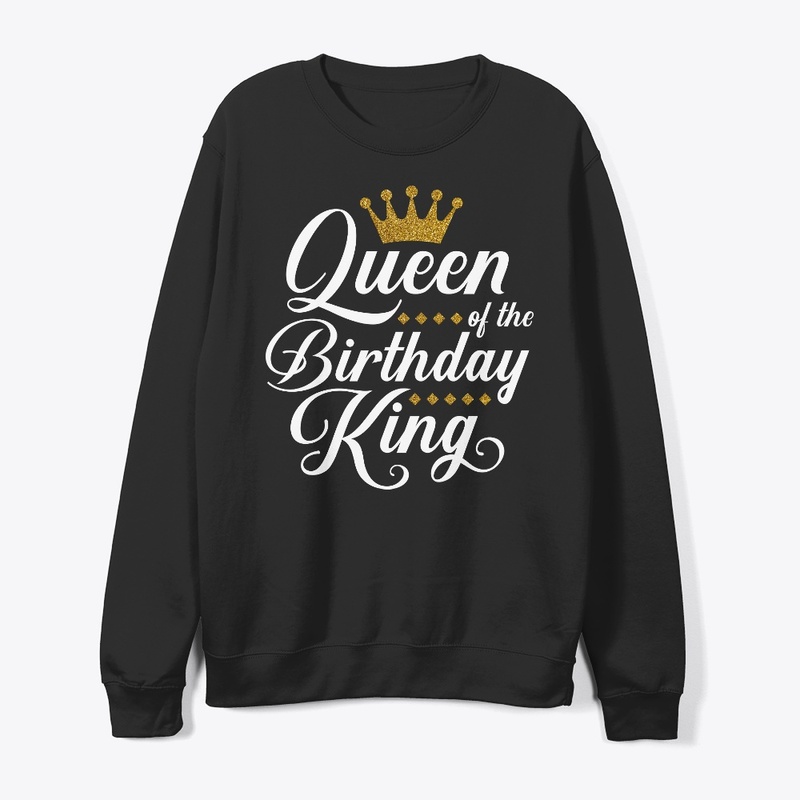 Queen Of The Birthday King Gold Crown