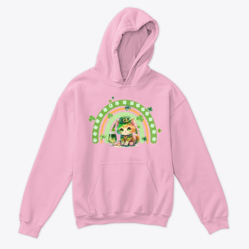 st patrick one lucky cat