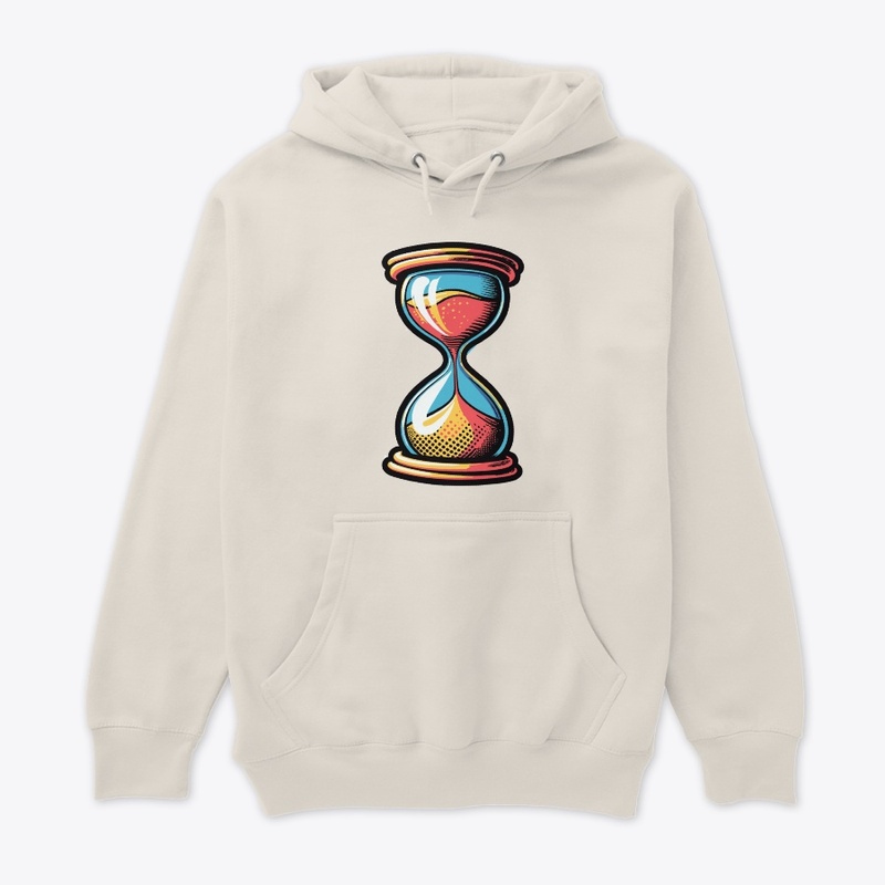 An ancient hourglass, a relic of time