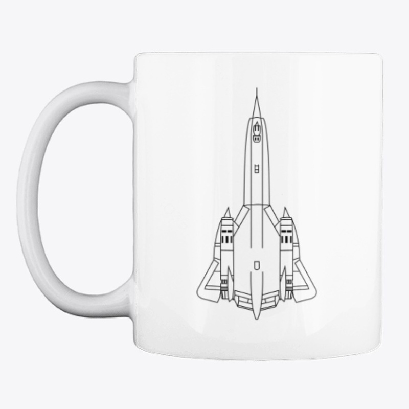 A-12 Blueprint, Black on White