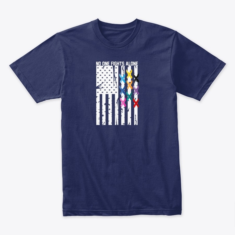 In This Family No One Fights Alone Shirt
