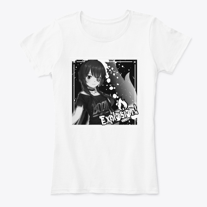 Megumin Monochrome - Anime Tee