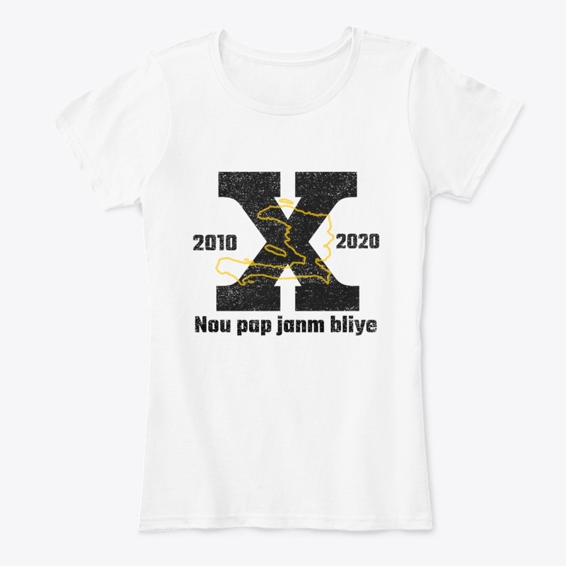 Nou pap janm bliye (black)