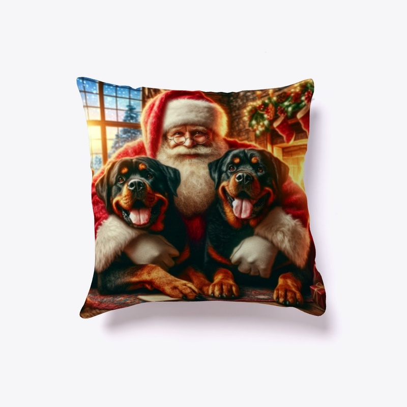Rottweilers & Santa