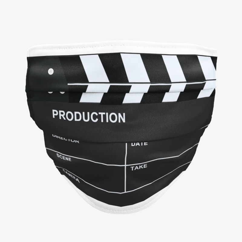 Movie Clapperboard Neck Gaiter