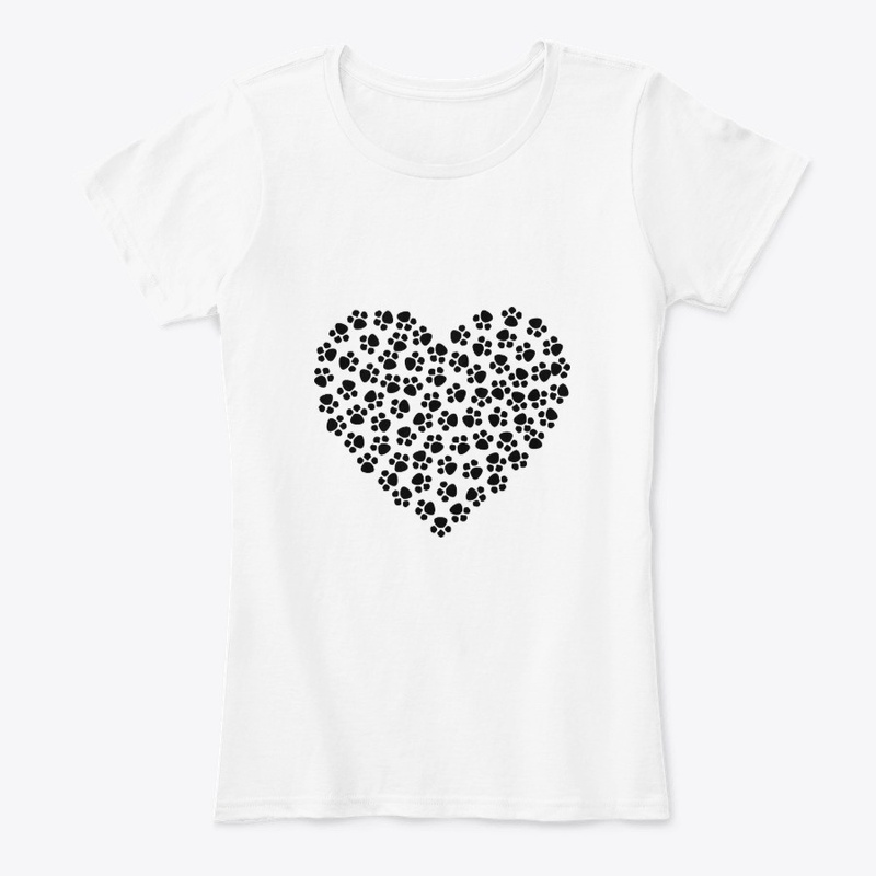 Cat Paws Heart 