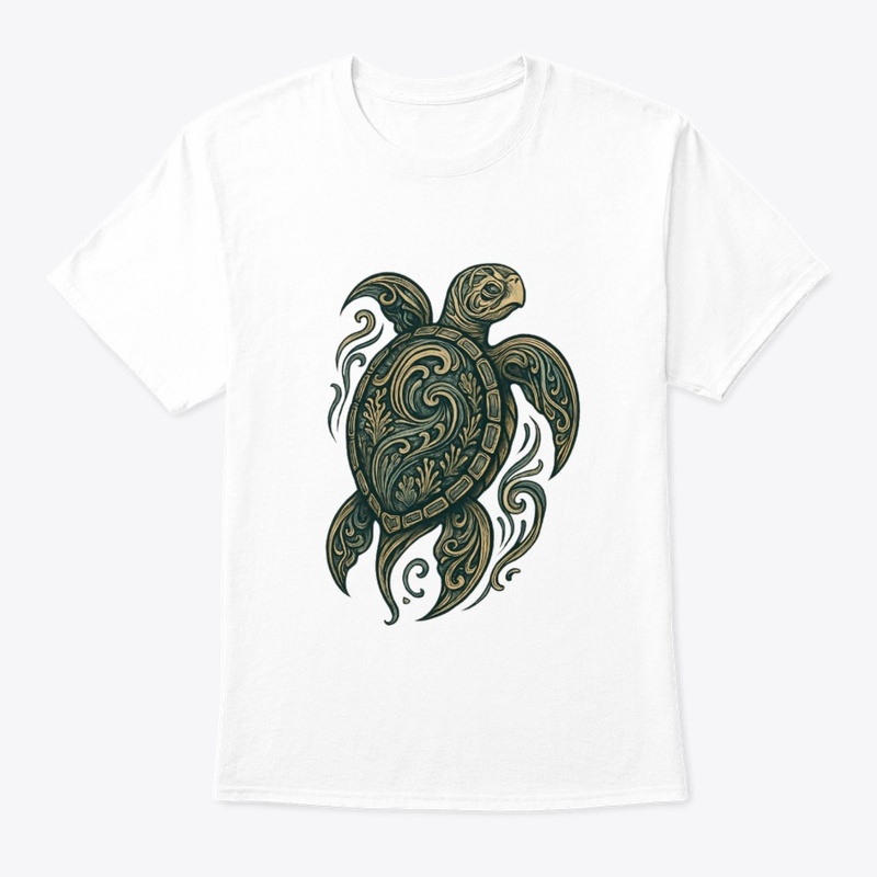 Ornate Turtle Art Design