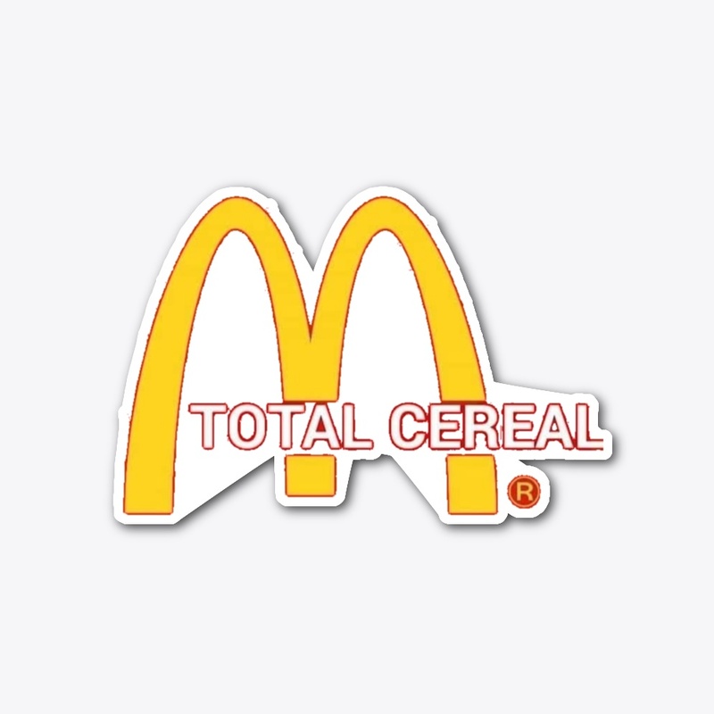 TOTAL CEREAL - MC D STICKER