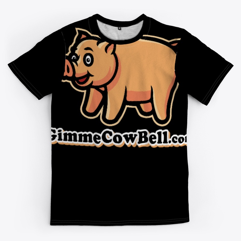 Standing piggy Gimme Cowbell