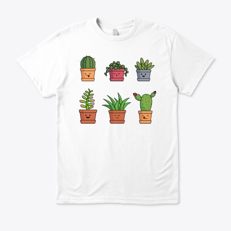 Happy succulents and cacti