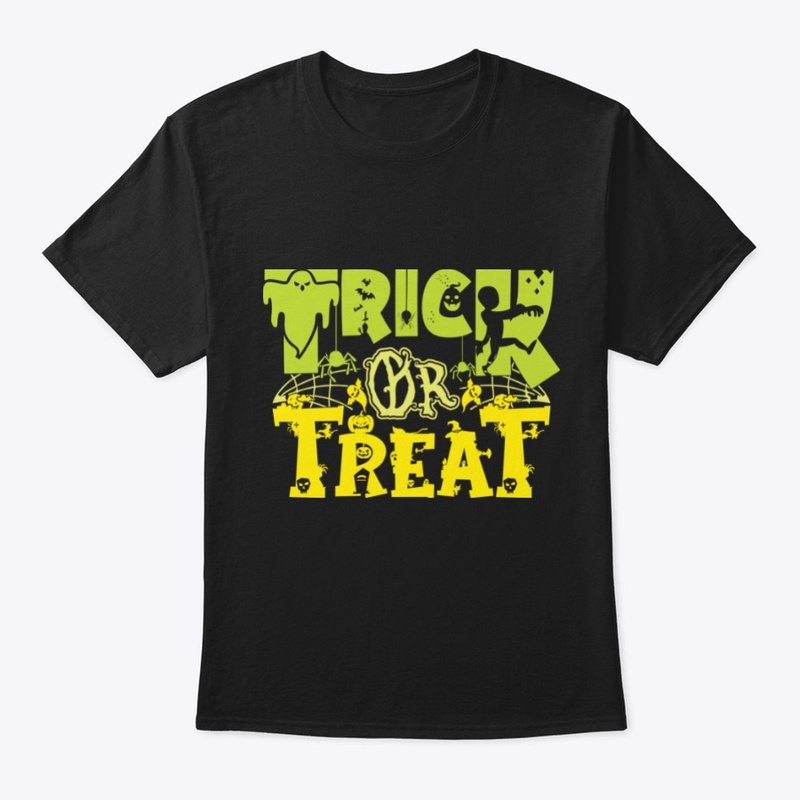 trick or treat halloween design