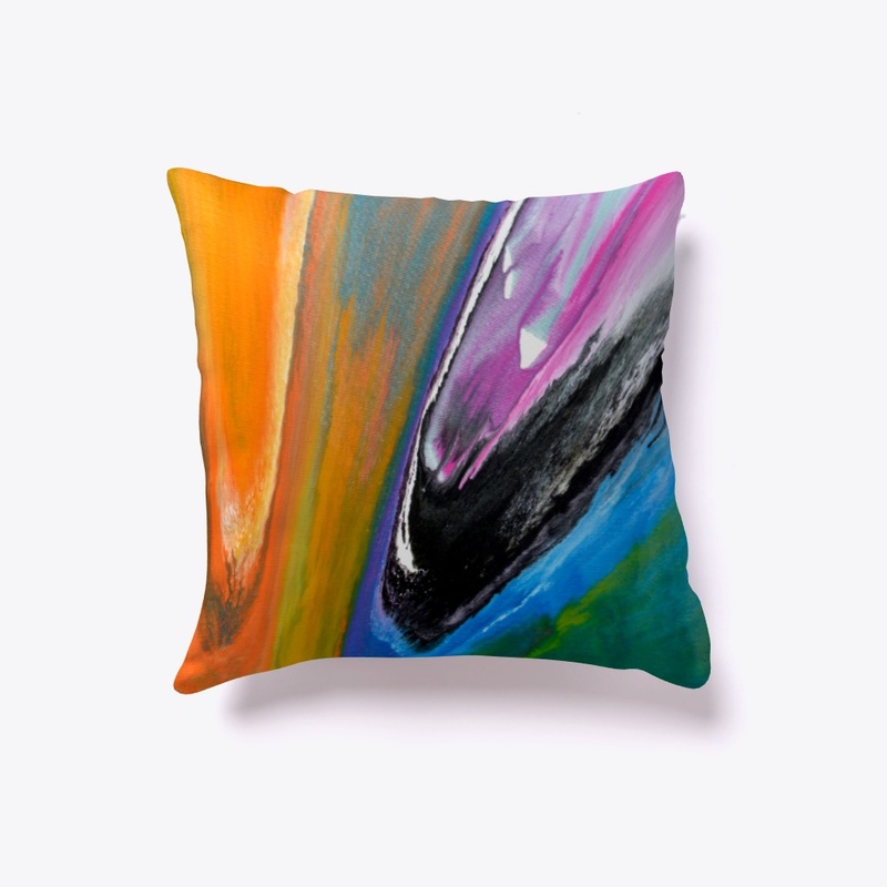 'Halo' - multi coloured pillow