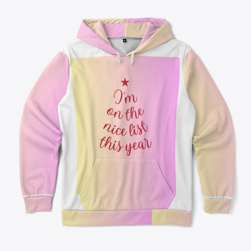 Christmas colourfull hoodie