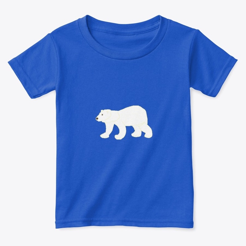 White Polar Bear Graphic
