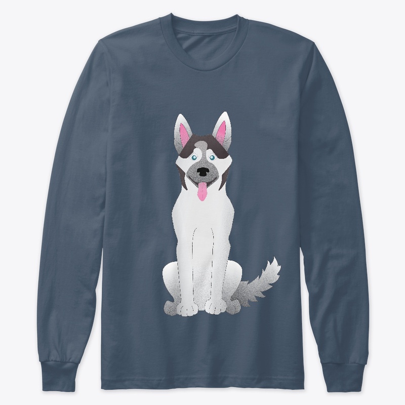 Happy Siberian Husky