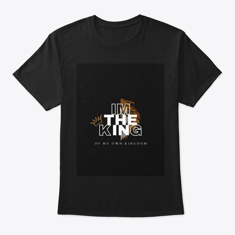 I am the king Lion graphic T-shirt 