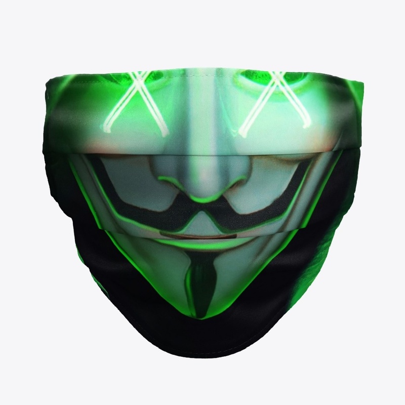 Green Neon Mask 
