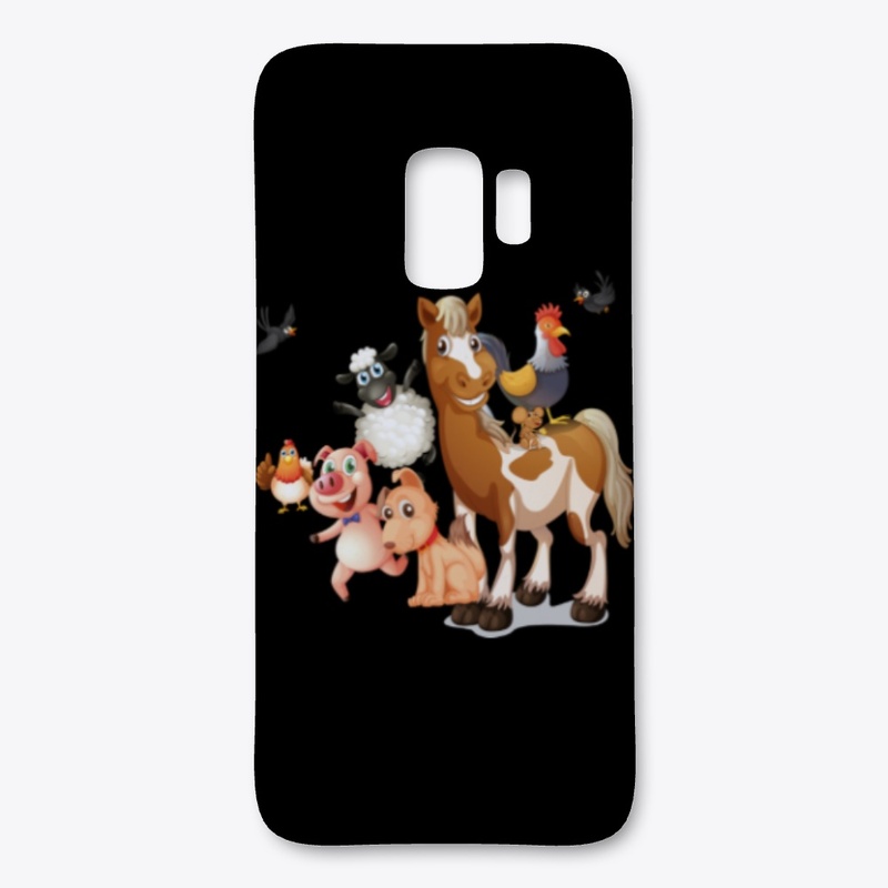 Cute farm animals