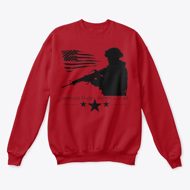 VMAG Flag and Soldier