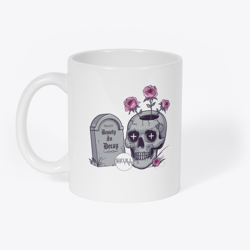 5.	Floral skull design – life and death 