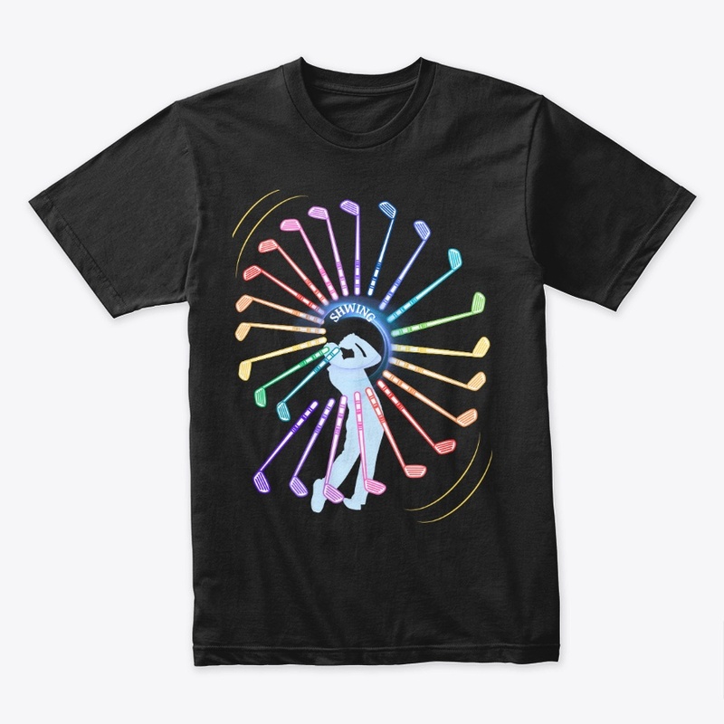 Golf Swing Dark Shirt