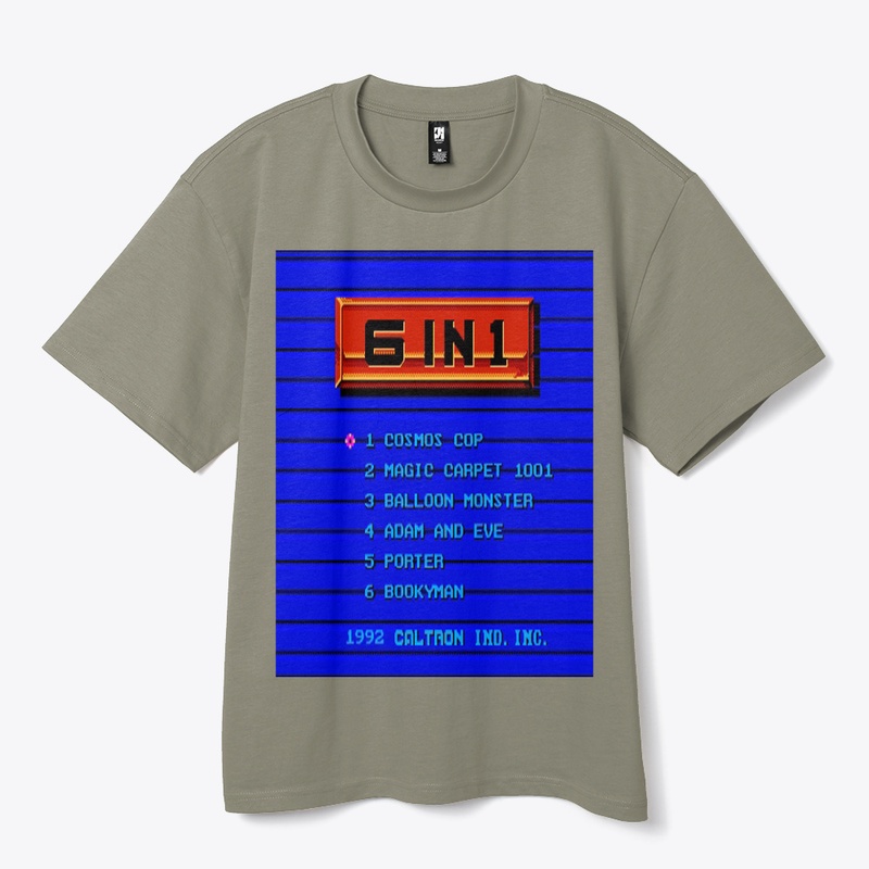 Caltron 6 In 1 Title Screen