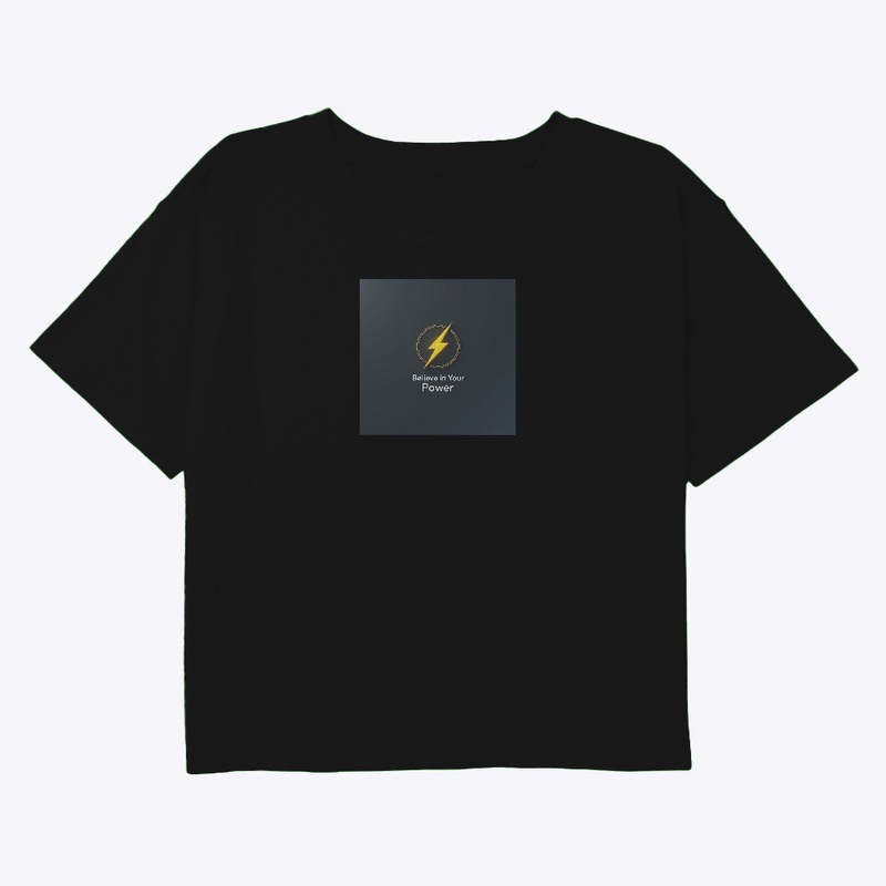 Minimalist Believe in Your Power