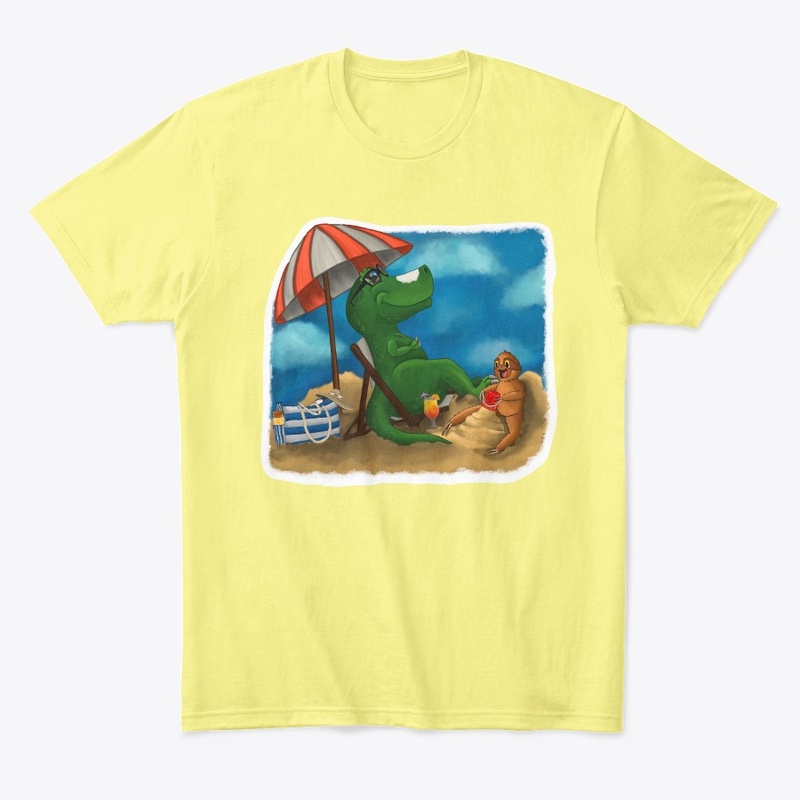 Beach Vibes - Compact Outline