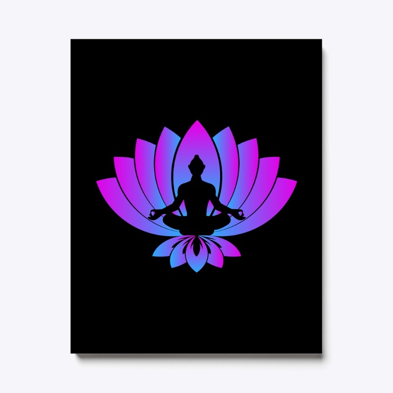 Lotus Pose Buddha Yoga Lover t Shirt