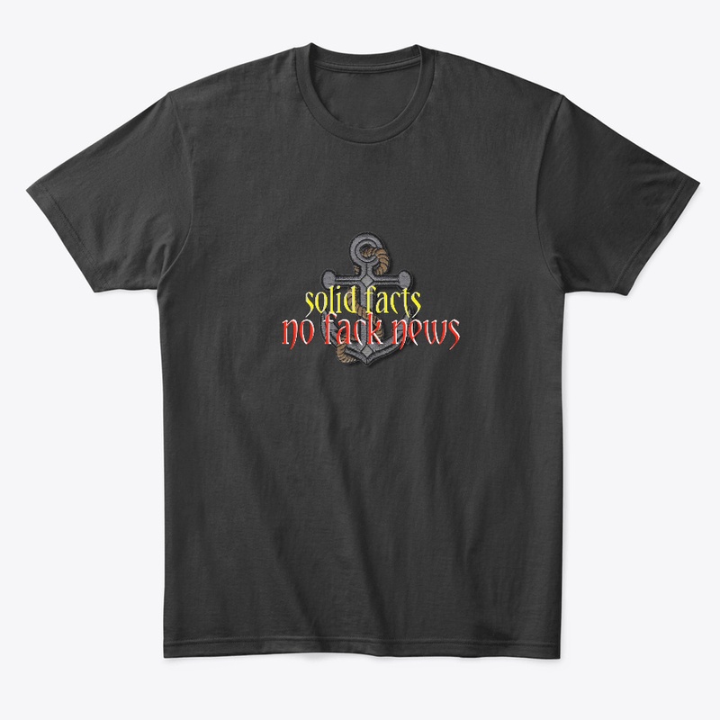 no fack news only interesting facts tee 