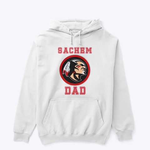 Sachem Dad Gear White T-Shirt Front