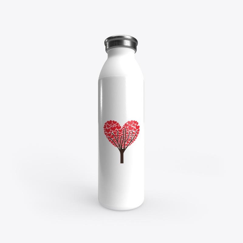 Heart Tree-Mugs and Glasses