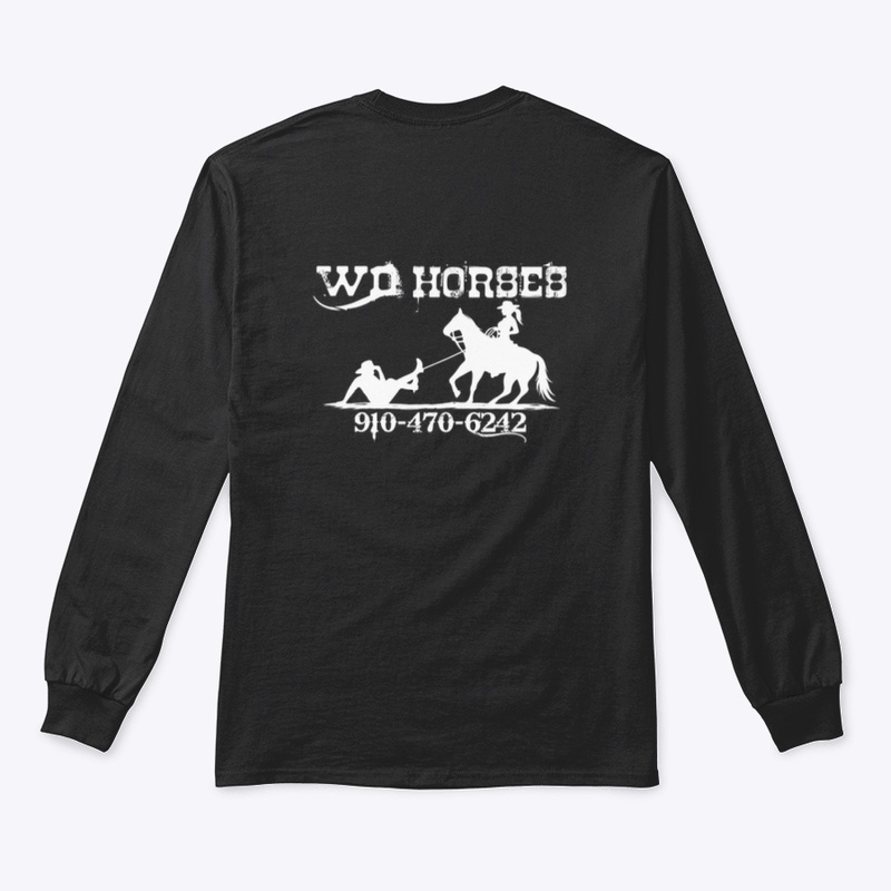 WD horses in white