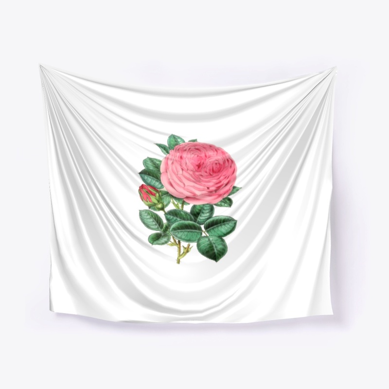 Vintage flower pink roze