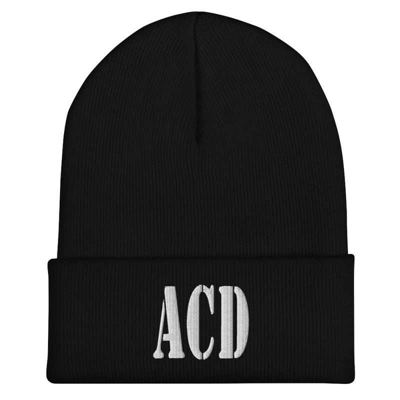 ACD - INITIALS BEANIE
