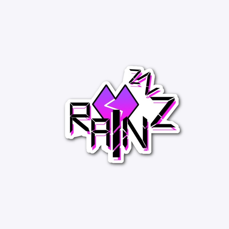 rainzzz (die cut sticker)