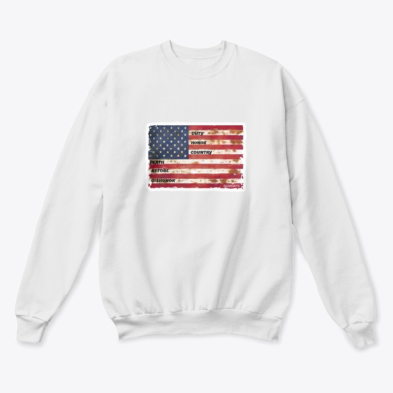 Duty Honor Country Flag - Unisex Classic Crewneck Sweatshirt - Unisex Classic Crewneck Sweatshirt