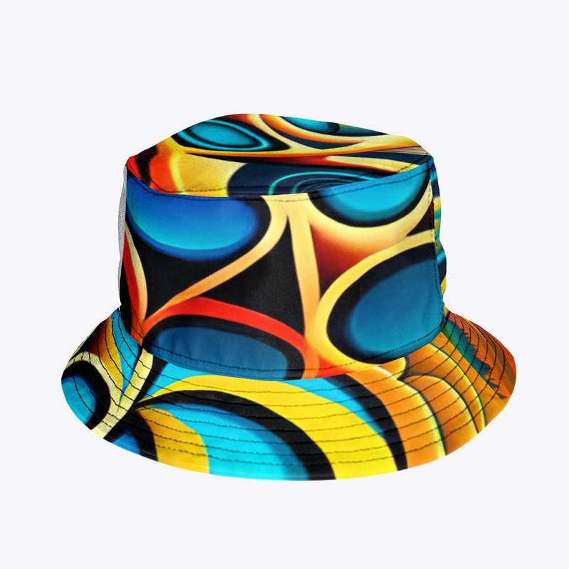 Abstract art all-over print 