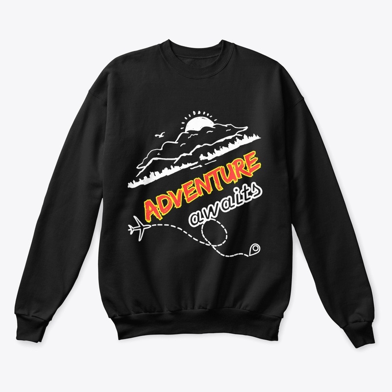 "Adventure Awaits" for travel lovers
