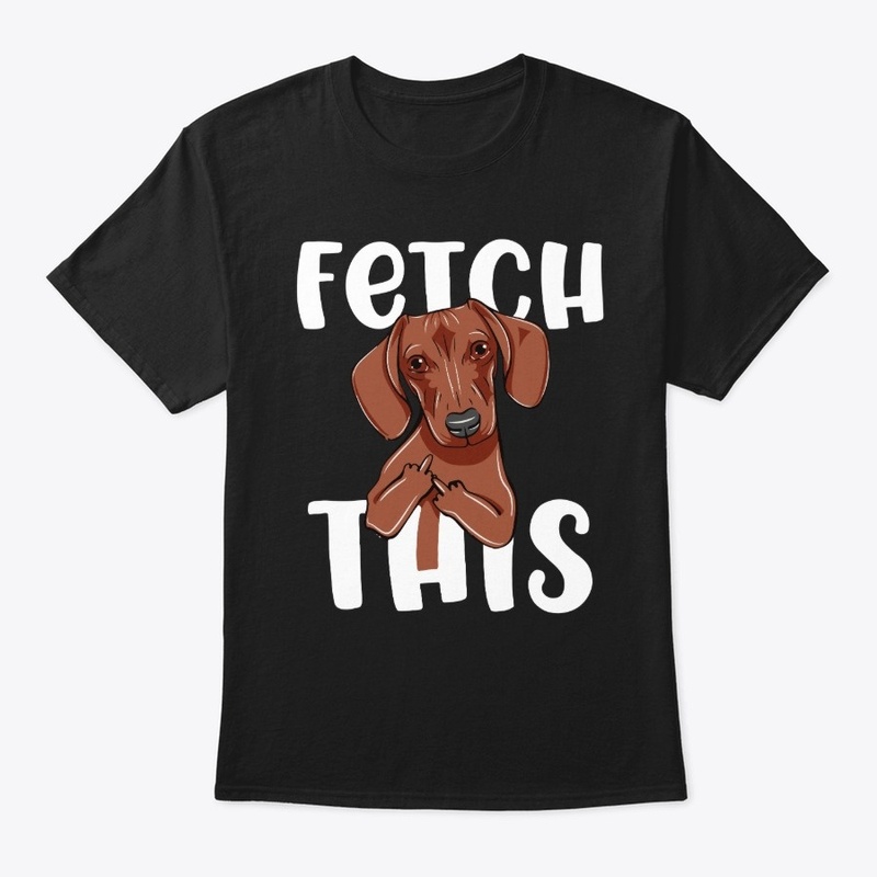 Dachshund Middle Finger 