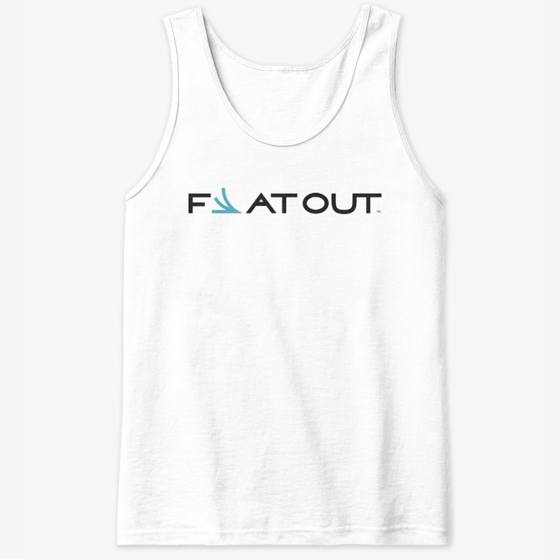 Flat Out Hoodie White