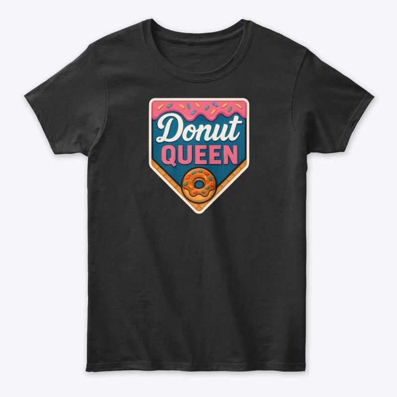 Donut Queen Fun Sprinkles Badge