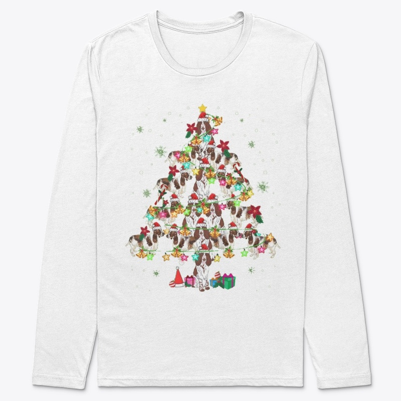 ENGLISH SPRINGER CHRISTMAS NEW T SHIRT