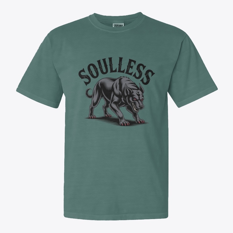 Soulless Gothic Dog Streetwear Shirt