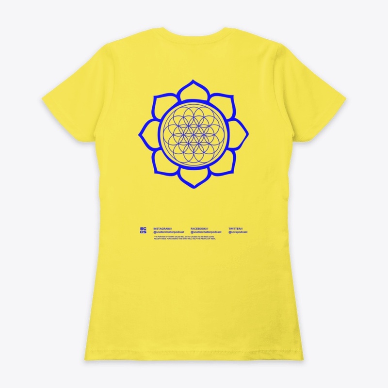 India - Flower of Life (WM YLW)