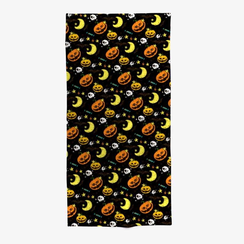 Halloween Pattern Merch / Funny Pumpkins