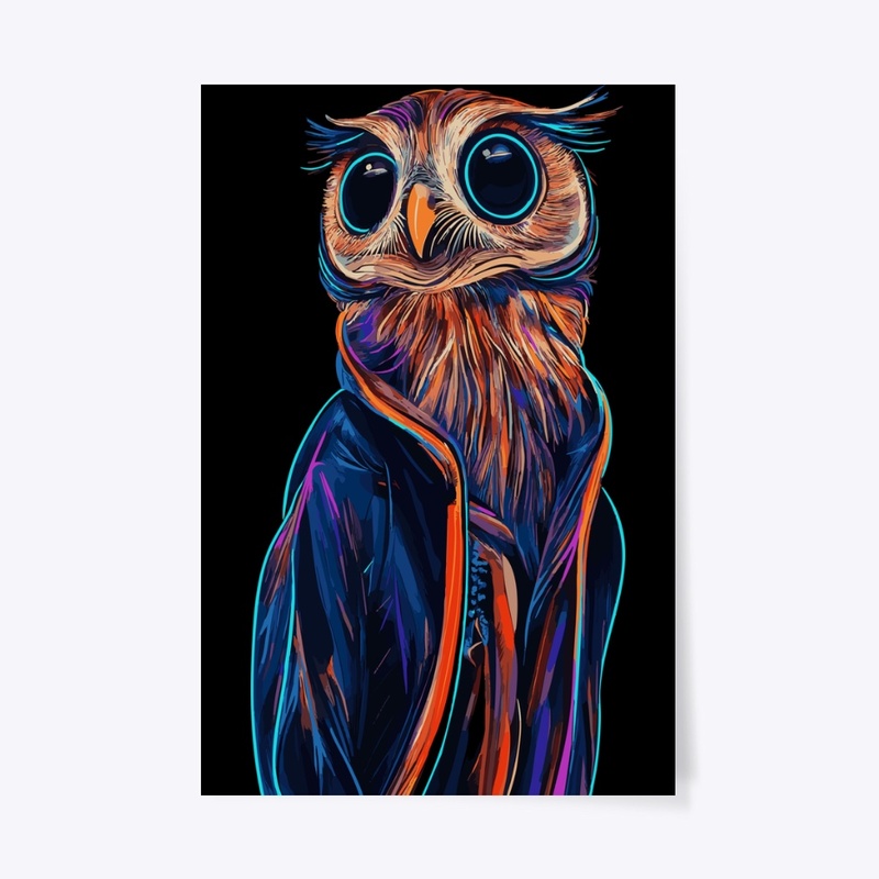 Cyber Owl – Futuristic Streetwise 96