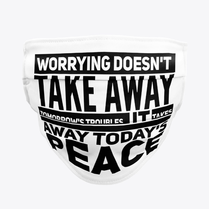 Worrying troubles peace black