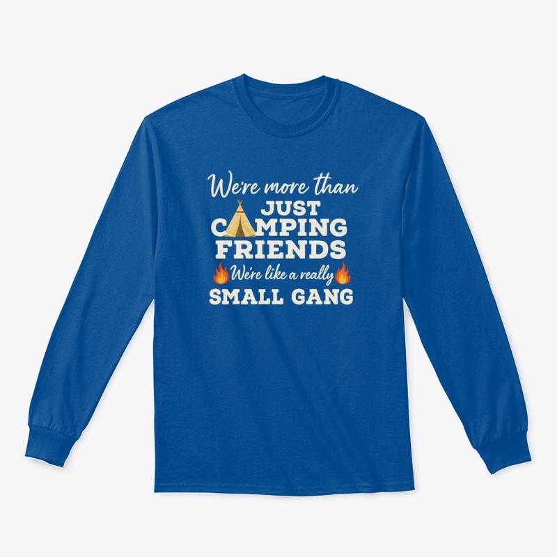 Camping Friends Small Gang Design